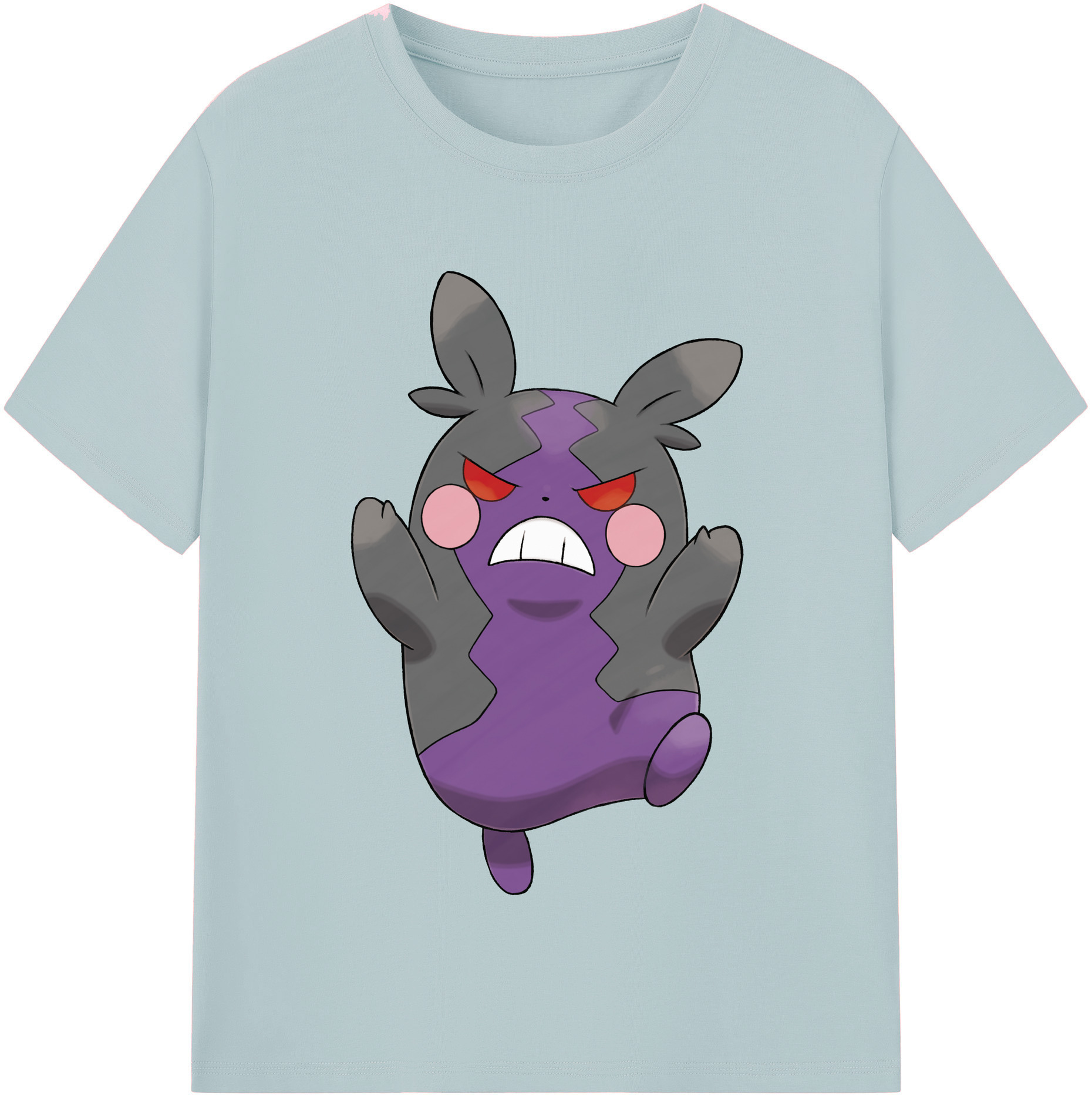 （画像用） ポケットモンスター Pokémon 綿100％半袖Tシャツ（フロントプリント）